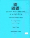 G線上のアリア (バッハ)  (バスーン+ピアノ）【Air on the G String from Orchestral Suite No. 3】