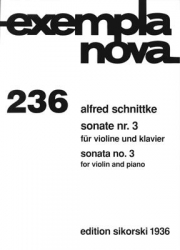 ソナタ・No.3（アルフレート・シュニトケ）(ヴァイオリン+ピアノ）【Sonata No. 3】