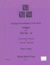 アレグロ「トリオ・Op.12」より (ゲオルク・ドルシェツキー) (フルート+ピアノ）【Allegro from Trio No. 12】