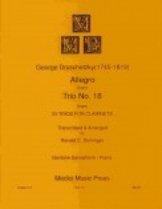 アレグロ「トリオ・Op.18」より (ゲオルク・ドルシェツキー) (オーボエ+ピアノ）【Allegro from Trio No. 18】