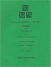 アレグロ「トリオ・Op.4」より (ゲオルク・ドルシェツキー) (フルート+ピアノ）【Allegro from Trio No. 4】
