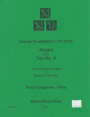 アレグロ「トリオ・Op.9」より (ゲオルク・ドルシェツキー) (テナーサックス+ピアノ）【Allegro from Trio No. 9】