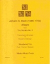 アレグロ「トリオ・ソナタ・No.2」より (バッハ) (弦楽三重奏）【Allegro from Trio Sonata No. 2】