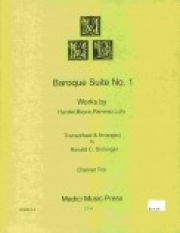 バロック組曲・第1番 (サックス四重奏）【Baroque Suite No. 1】