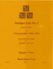 バロック組曲・第2番（ピエトロ・ロカテッリ） (オーボエ+ピアノ）【Baroque Suite No. 2】