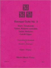 バロック組曲・第3番   (ホルン+ピアノ）【Baroque Suite No. 3】