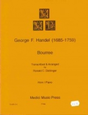 ブーレ (ヘンデル)（サックス四重奏）【Bouree】