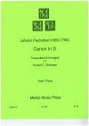 パッヘルベルのカノン (ヴィオラ+ピアノ）【Canon in D】
