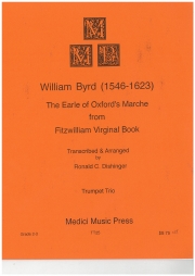オックスフォード伯爵の行進曲（ウィリアム・バード）（トランペット三重奏）【Earle of Oxford's Marche】