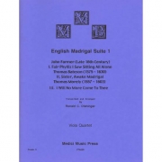 英国マドリガル組曲・No.1（ヴィオラ四重奏）【English Madrigal Suite No. 1】