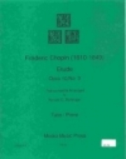 練習曲・Op.10・No.3   (フレデリック・ショパン)（ヴィオラ四重奏）【Etude, Op. 10, No. 3】