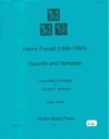 ガヴォットとホーンパイプ（ヘンリー・パーセル）（アルトクラリネット+ピアノ）【Gavotte and Hornpipe】