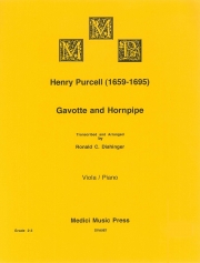 ガヴォットとホーンパイプ（ヘンリー・パーセル）（ヴィオラ+ピアノ）【Gavotte and Hornpipe】