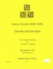 ガヴォットとホーンパイプ（ヘンリー・パーセル）（クラリネット三重奏）【Gavotte and Hornpipe】