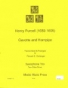 ガヴォットとホーンパイプ（ヘンリー・パーセル）（クラリネット三重奏）【Gavotte and Hornpipe】