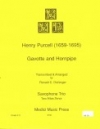 ガヴォットとホーンパイプ（ヘンリー・パーセル）（バスーン三重奏）【Gavotte and Hornpipe】