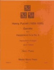 ガヴォット 「ハープシコード組曲・第5番」より（ヘンリー・パーセル）（バスクラリネット+ピアノ）【Gavotte from Harpsichord Suite No. 5】
