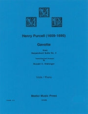 ガヴォット 「ハープシコード組曲・第5番」より（ヘンリー・パーセル）（ヴィオラ+ピアノ）【Gavotte from Harpsichord Suite No.5】