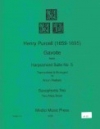ガヴォット 「ハープシコード組曲・第5番」より（ヘンリー・パーセル）（サックス三重奏）【Gavotte from Harpsichord Suite No. 5】