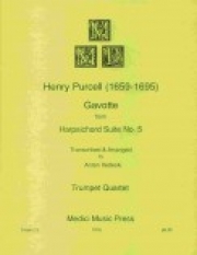 ガヴォット 「ハープシコード組曲・第5番」より（ヘンリー・パーセル）（クラリネット三重奏）【Gavotte from Harpsichord Suite No. 5】