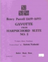 ガヴォット 「ハープシコード組曲・第5番」より（ヘンリー・パーセル）（金管三重奏）【Gavotte from Harpsichord Suite No. 5】