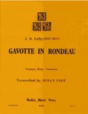 ロンド形式のガヴォット（ジャン＝バティスト・リュリ）（バスーン四重奏）【Gavotte in Rondeau】