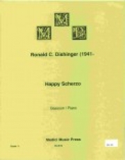 ハッピー・スケルツォ（ロナルド・ディッシンガー）（弦楽四重奏）【Happy Scherzo】