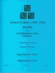 ミュゼット（バッハ）(バスクラリネット+ピアノ）【Musette from AMB Notebook】