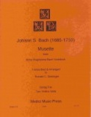 ミュゼット（バッハ）(弦楽三重奏）【Musette from AMB Notebook】