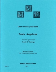 天使の糧（セザール・フランク）（金管五重奏）【Panis Angelicus】