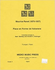 ハバネラ形式による小品（モーリス・ラヴェル）（トランペット+ピアノ）【Pièce en Forme de Habanera】