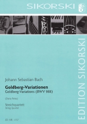 ゴルトベルク変奏曲（バッハ）  (弦楽四重奏)【Goldberg Variations】