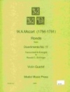 ロンド「ディヴェルティメント・No.11」より（モーツァルト）(ヴィオラ四重奏）【Rondo from Divertimento No. 11】