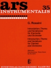 序奏、主題と変奏曲  (ジョアキーノ・ロッシーニ)（クラリネット+ピアノ）【Introduction, Theme And Variations】