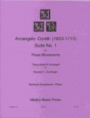 第一組曲・第三楽章（アルカンジェロ・コレッリ）（金管四重奏）【Suite No. 1 in 3 Movements: Themes of Tartini】