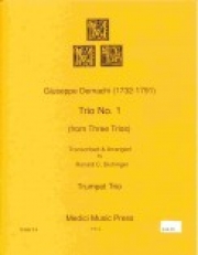 三重奏曲・No.1  (ジュゼッペ・デマーキ)（フルート三重奏）【Trio No. 1】