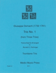 三重奏曲・No.1  (ジュゼッペ・デマーキ)（トロンボーン三重奏）【Trio No.1】