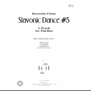 スラヴ舞曲・第5番 (ドヴォルザーク) (金管四重奏)【Slavonic Dance No. 5】