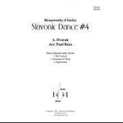 スラヴ舞曲・第4番 (ドヴォルザーク) (金管四重奏)【Slavonic Dance No. 4】