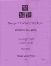 そなたの赴くところ、何処にも  (ヘンデル)（バスーン+ピアノ）【Where'er You Walk】