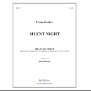 きよしこの夜 (フランツ・グルーバー) (金管四重奏)【Silent Night】