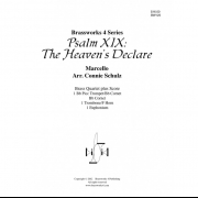 讃美歌19：天国の宣言 (ベネデット・マルチェッロ) (金管四重奏)【Psalm XIX: The Heavens Declare】