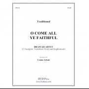 神の御子は今宵しも (金管四重奏)【O Come, All Ye Faithful】