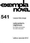 くるみ割り人形の悪夢（マリウス・フェリックス・ラング）（ヴァイオリン+ピアノ）【Nutcracker's Nightmare】