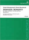 ロマンス・Op. 97a/8（ドミートリイ・ショスタコーヴィチ）（ヴァイオリン+ピアノ）【Romance Op. 97a/8】