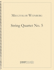弦楽四重奏曲・No.5（ミェチスワフ・ヴァインベルク）（弦楽四重奏）【String Quartet No. 5】