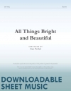 素晴らしきものすべてを（トランペット+ピアノ）【All Things Bright and Beautiful】