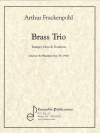 金管三重奏曲 （アーサー・フラッケンポール）  (金管三重奏)【Brass Trio】