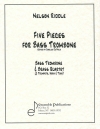 バストロンボーンのための5つの小品（ネルソン・リドル）  (金管五重奏)【Five Pieces for Bass Trombone】