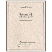 ソナタ・a4（ダニエル・シュペール）  (トロンボーン四重奏)【Sonata a4】